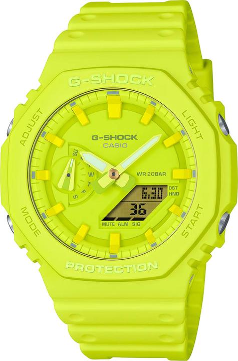 Image du produit G-Shock GA-2100-9A9ER (Chronographe, 45 mm)