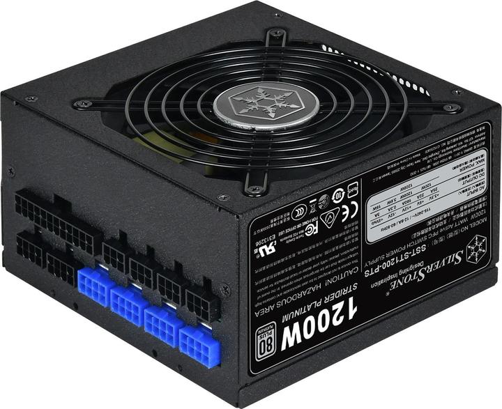 Actual product image Silverstone SST-ST1200-PTS 1200W - Power supply - ATX (1200 W)