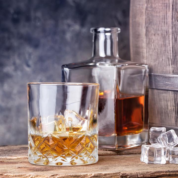 Produktbild Relaxdays Gläser 4er Set (2.50 dl, 4 x, Whiskygläser)