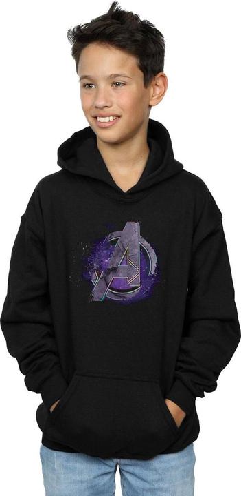 Actual product image Boys Avengers Endgame Space Logo Hoodie (116)