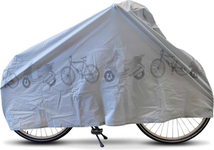 Filmer Fahrradgarage, 110 x 200 cm, silber