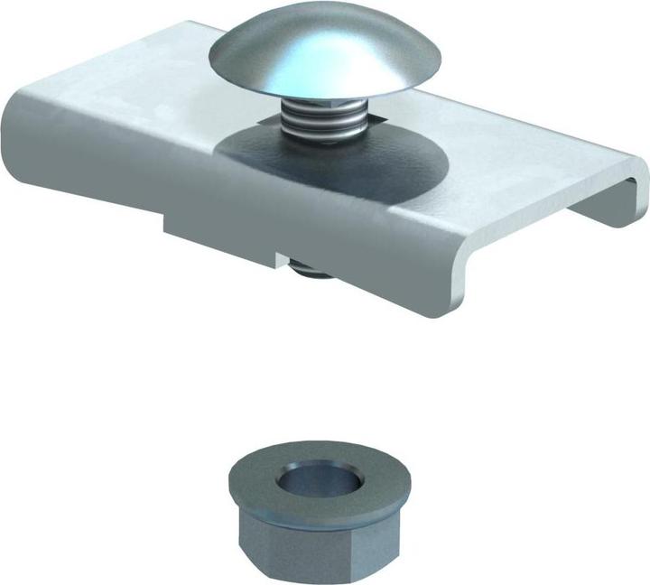 Produktbild OBO Bettermann OBO Bügelschelle LKS40Höhe 40 mm, Breite 22 mmEl-verzinkt
