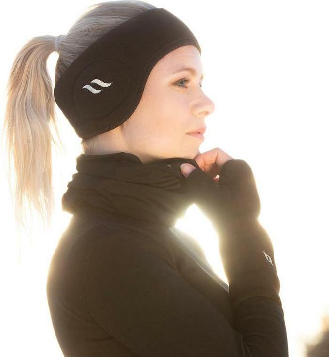Actual product image Back on Track Half gloves fleece (M)