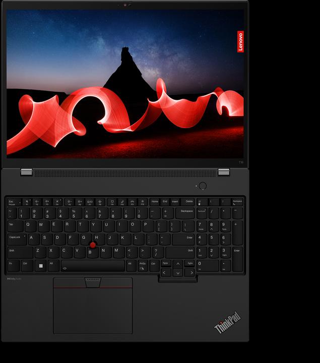 Actual product image Lenovo ThinkPad T16 Gen 2 (16", AMD Ryzen 7 Pro 7840U, 32 GB, 1000 GB, DE)