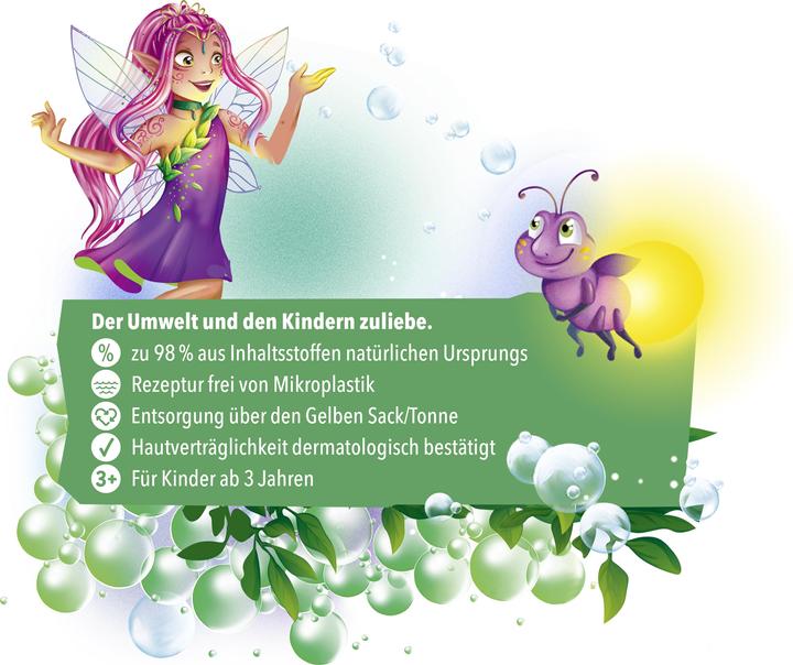 Produktbild Tetesept Kids Glitzerschaumbad Feenstaub (Badesalz)