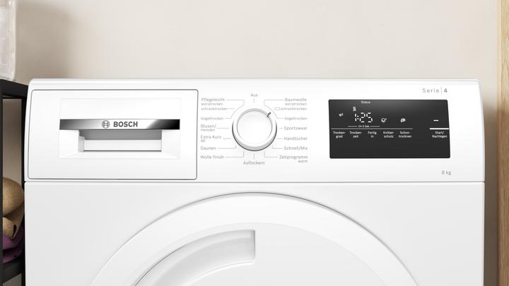 Image du produit Bosch Hausgeräte WTH83VV3 (8 kg, Droite, Prise UE)