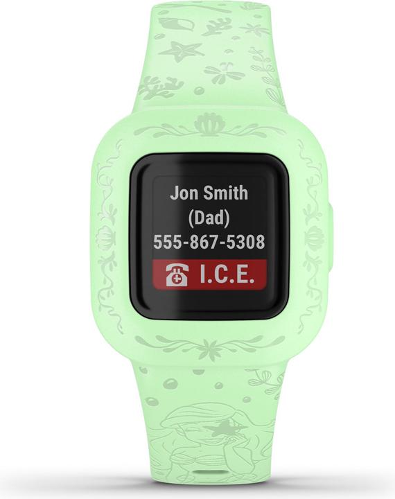 Actual product image Garmin Vivofit jr. 3 Disney Princess Arielle (20 mm)
