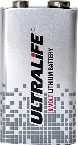 Actual product image Ultralife U9V (1 pcs., 9V Block, 1200 mAh)