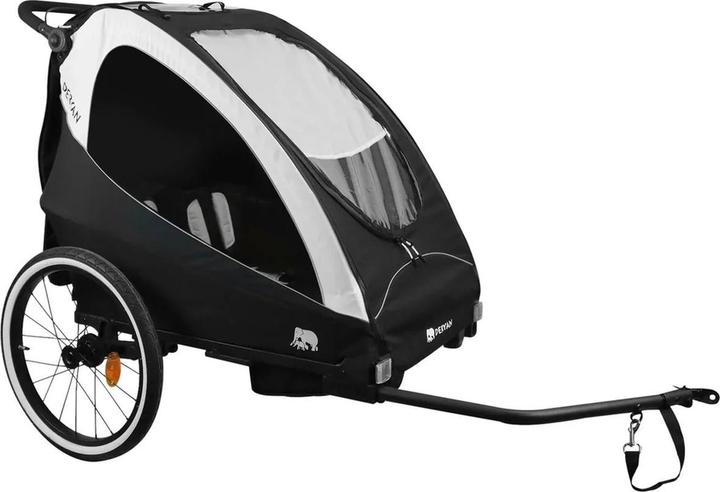 Image du produit Deryan 3in1 Fahrradanhänger für 2 Kinder