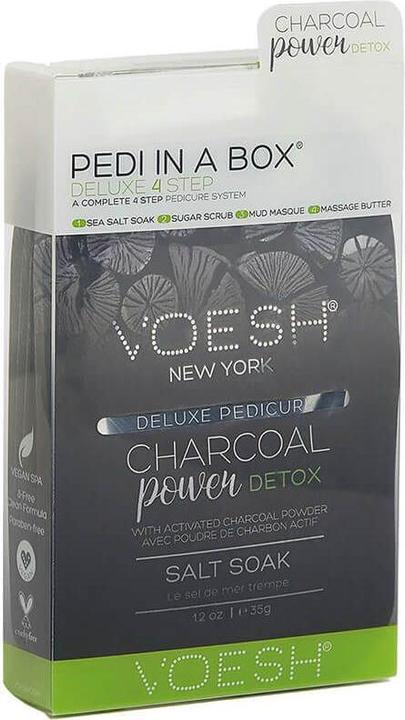 Image du produit Voesh Pedi Charc Pow Det (Crème et gel pour les pieds, Bain de pieds, Masque de pied, 1 ml)