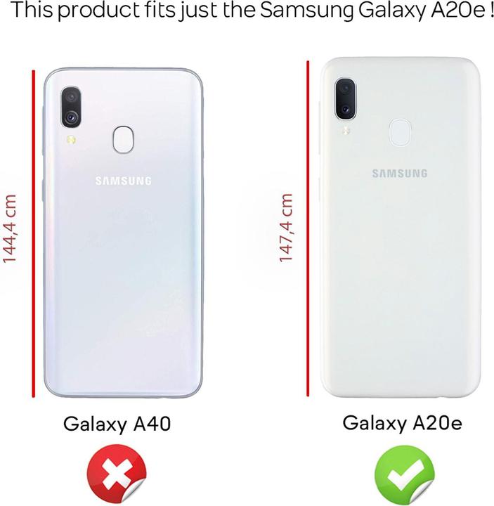Produktbild Nalia (2-Pack) Schutzglas (1 Stück, Samsung Galaxy A20e)