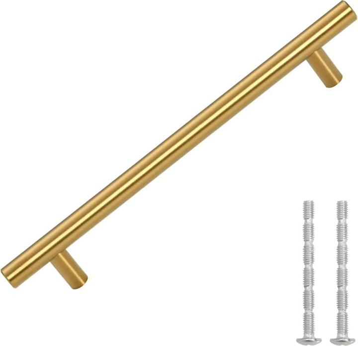 Produktbild VidaXL Möbelgriffe 10 Stk. Golden 160 mm Edelstahl,Farbe