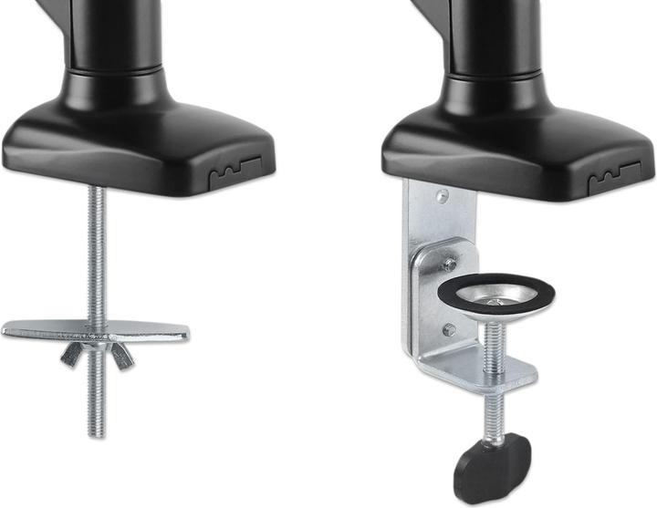 Produktbild Manhattan Halterung 1 Monitor Gasdruck Aluminium 17-32 Zoll (Tisch, 32")