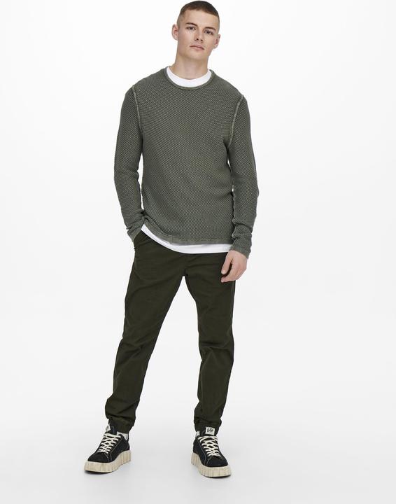 Produktbild Only & Sons Strukturierter Strickpullover (S)