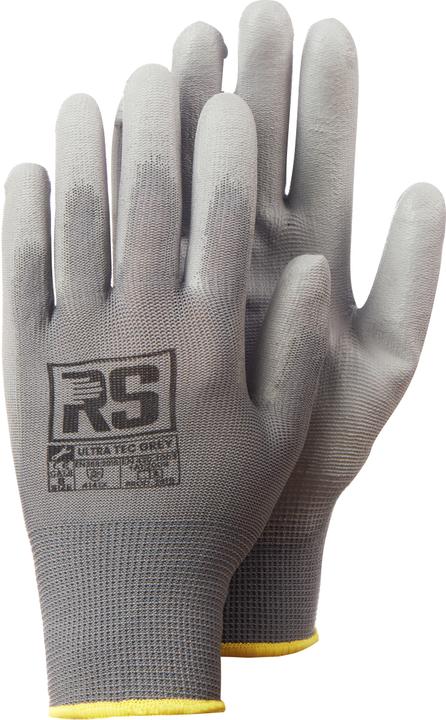 Bhp Gloves RS ULTRA TEC GREY, knitted, size 6, grey (6)