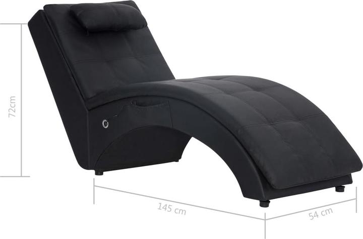 Produktbild VidaXL Chaiselongue