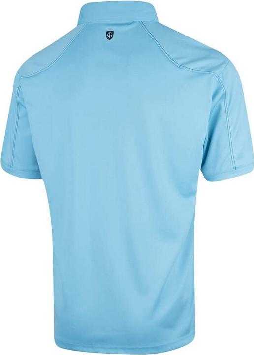 Actual product image Island Green Mens Topstitched Golf Polo Shirt (S)