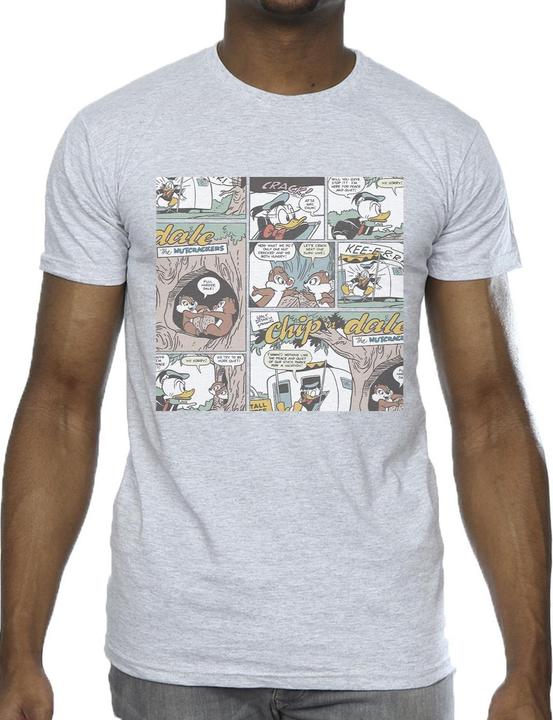 Image du produit Disney - T-shirt CHIP 'N DALE COMIC - Homme (5XL)