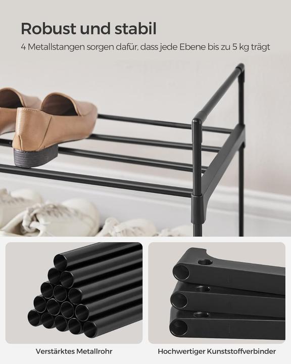 Produktbild Songmics Schuhregal (92 x 30 x 34 cm)