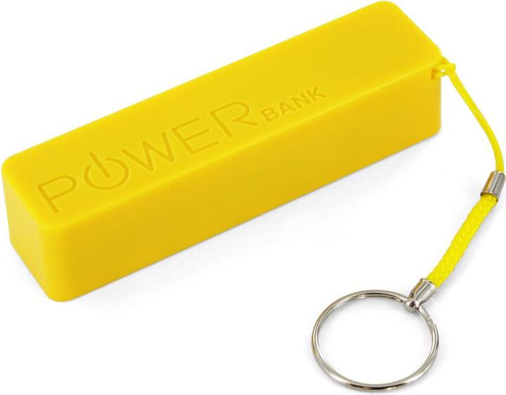 Produktbild Xlayer Powerbank Colour Line Yellow 2600 mAh (2600 mAh, 9.62 Wh)