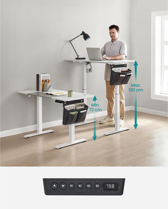 Image du produit Songmics Table de bar (120 x 60 cm)