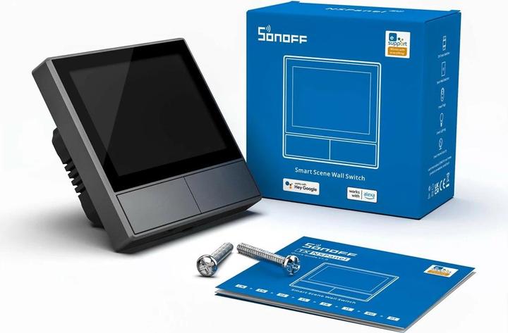 Actual product image Sonoff NSPanel Smart WiFi Wall Switch with LED Control Panel, Thermostat and Switch Functions