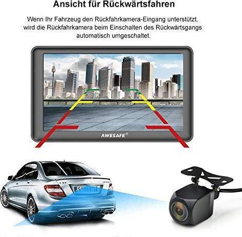 Actual product image Awesafe Bluetooth navigation (7")