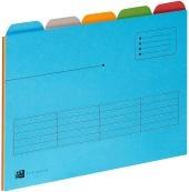Hamelin Insert folder Oxford Ultimate A4, with tabs, assorted, pack of 5 (5 x)