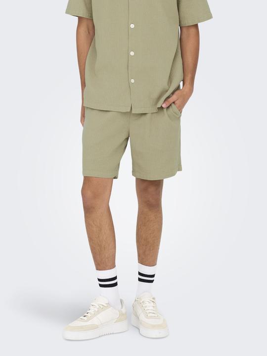 Produktbild Only & Sons ONSBERTIL Normal geschnitten Shorts Sweat-Shorts (S)