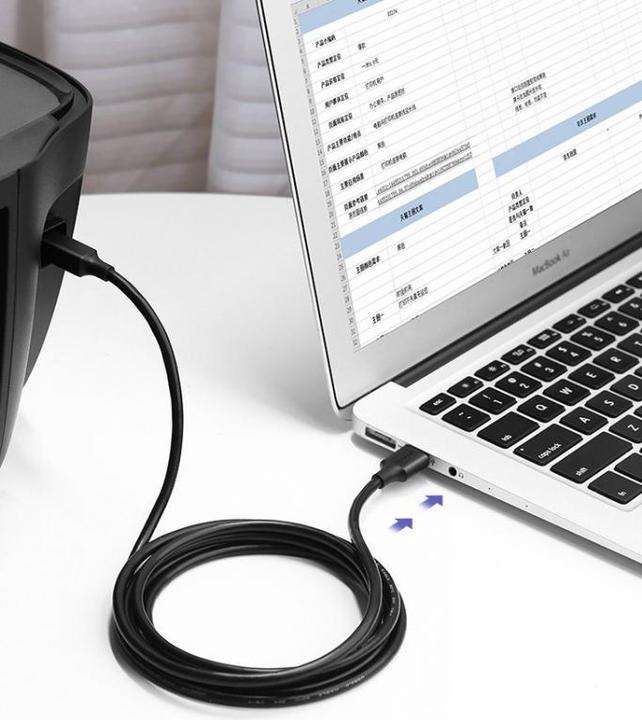 Actual product image Ugreen USB A – USB B (1.50 m, USB 2.0)