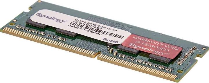 Image du produit Synology D4NESO-2666-4G (1 x 4GB, 2666 MHz, RAM DDR4, SO-DIMM)