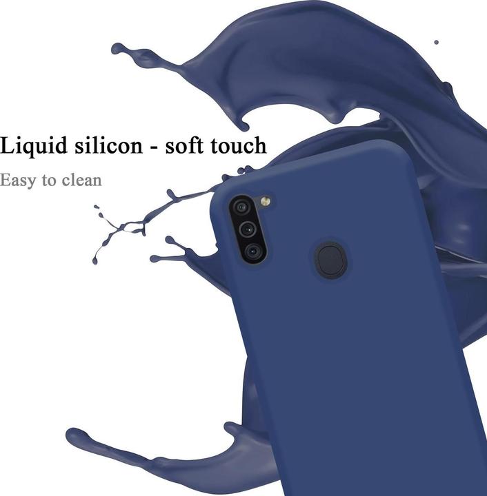 Actual product image Cadorabo TPU Liquid Silicone Case Cover (Samsung Galaxy M11, Samsung Galaxy A11)