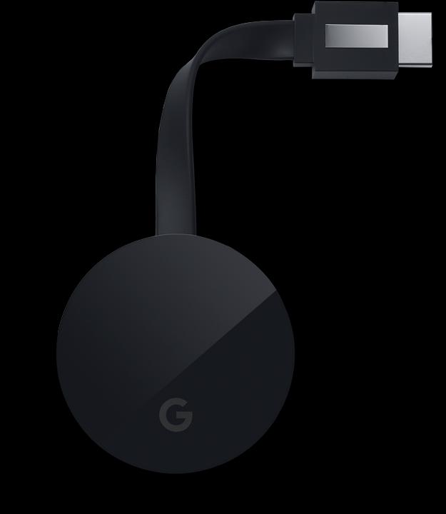 Produktbild Google Chromecast Ultra US (Android 4.1 (Jelly Bean), Android 4.2 (Jelly Bean), Android 4.3 (Jelly Bean), Android 4.4 (KitKat), Android 5.0 (Lollipop), Android 5.1 (Lollipop))