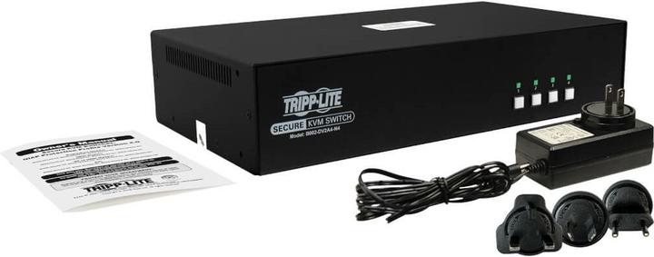 Image du produit Eaton Tipplite Secure Kvm Switch Double Moniteur Dvi To Dvi - 4-Port Niap Pp 3.0