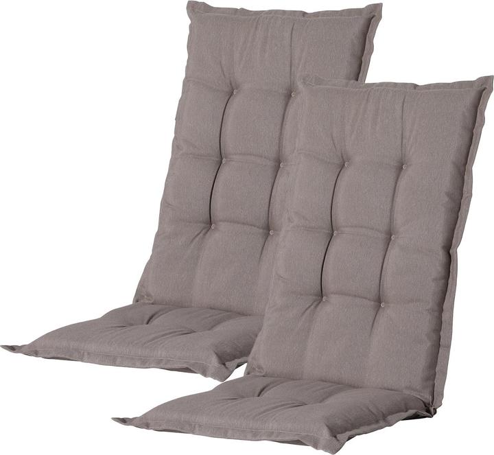 Casativo Comfortable high backrest cushion, set of 2 (123 x 50 cm)