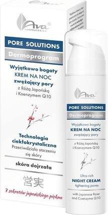 Ava Cosmetics Pore Solution Nachtcreme mit Coenzym Q10 (50 ml)