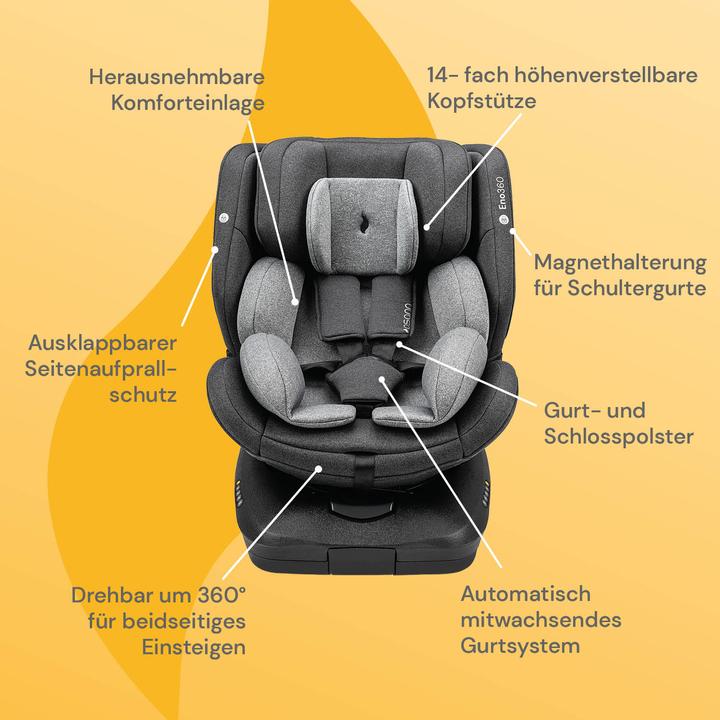 Actual product image Osann Eno360 (Reboarder, ECE R129/i-Size Standard)