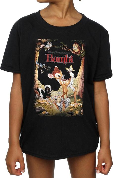 Produktbild Disney Bambi Retro Poster TShirt Mädchen (140, 146)