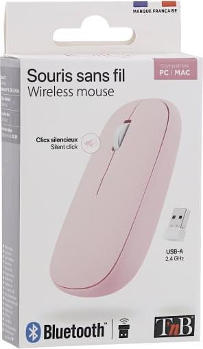Actual product image T'nB Souris sans fil Bluetooth Colour (Rose) (Wireless)