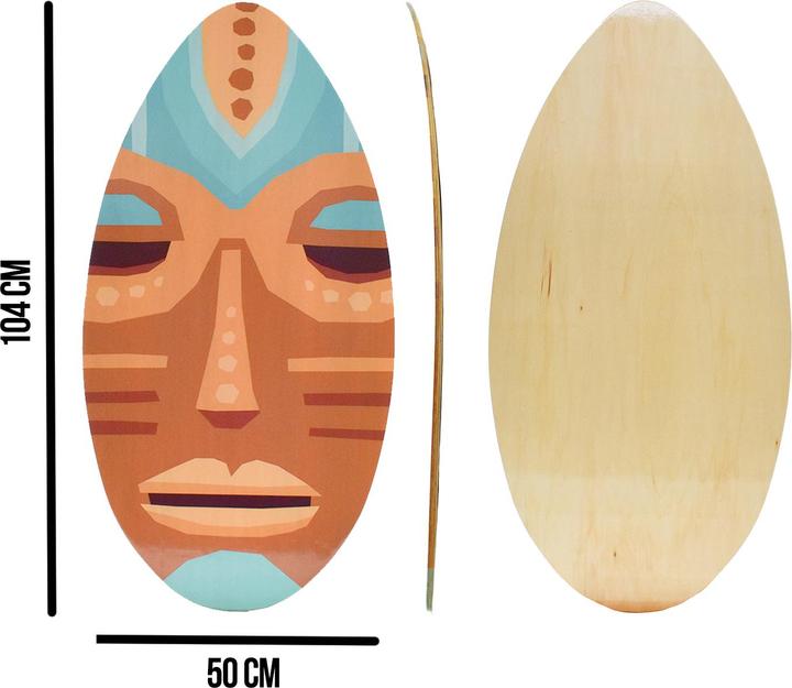 Actual product image 9WS Skim board bois 41" Aztec