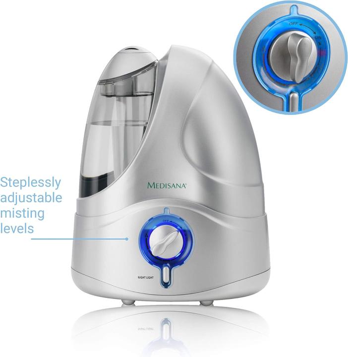 Actual product image Medisana UHW Ultrasonic Humidifier (30 m²)