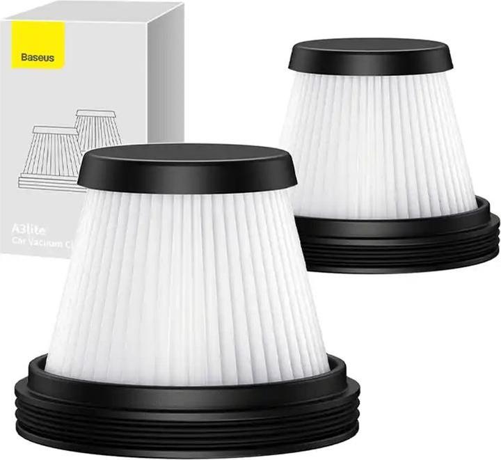 Baseus A3lite Car vacuum Cleaner strainer2PCSBlack