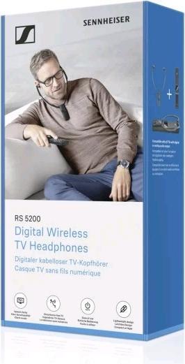Actual product image Sennheiser RS 5200 (12 h, Cable, Wireless)
