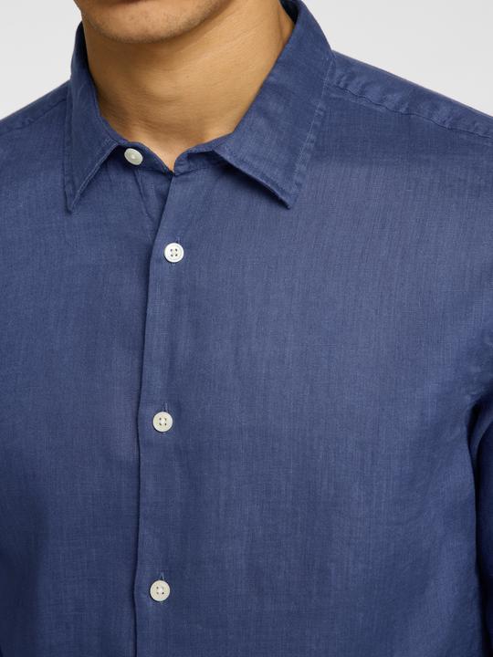 Actual product image Selected Homme Slhregkylian-Linen Shirt Ls Classic Noos (S)