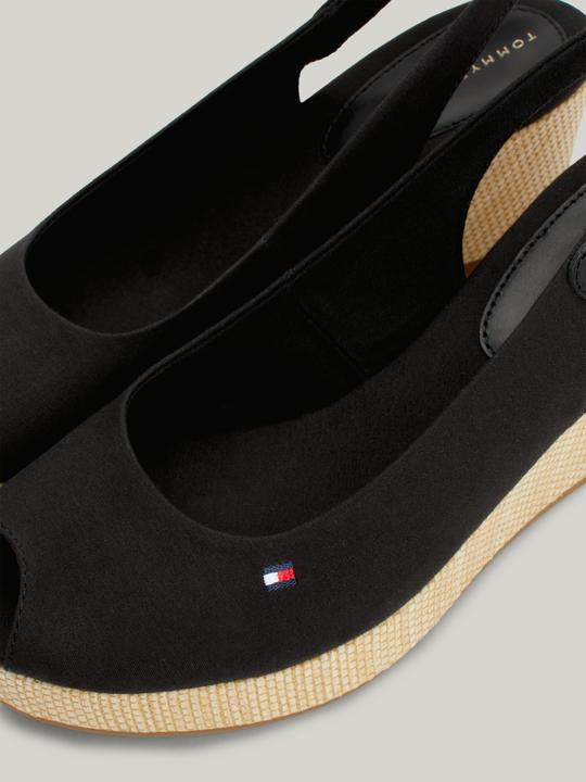Actual product image Tommy Hilfiger Iconic Elba Sling Back Wedge-38 (38)