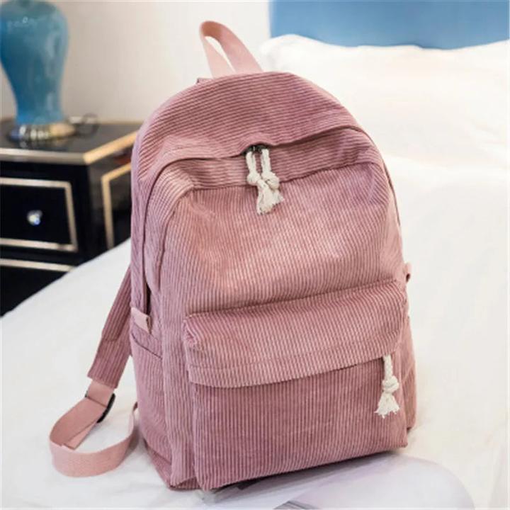 Produktbild Only-Bags.Store Personalisierte Cord Schulranzen Rucksack
