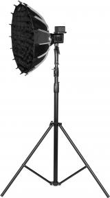 Actual product image Sirui C60R LED permanent light RGB-360°-Color 60W - super quiet 20dB - photo + video light (Video light)