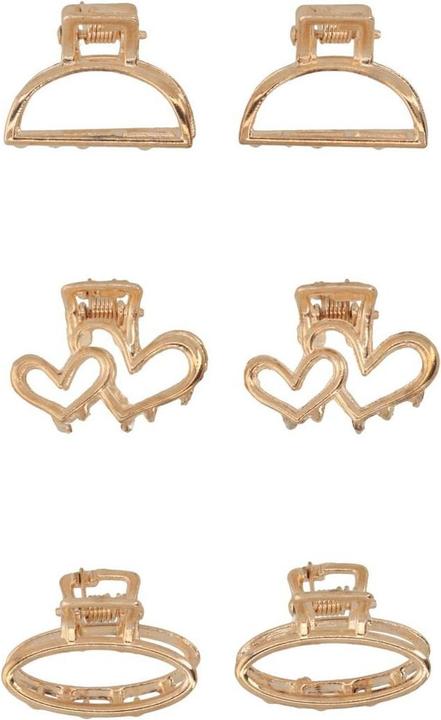 Actual product image Trisa Haarklemme 6er Set gold klein (6 pcs.)