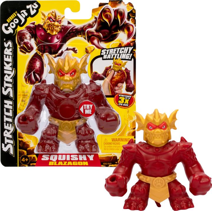Actual product image Goo Jit Zu Stretch Strikers - Dragon Knight Blazagon (42780)