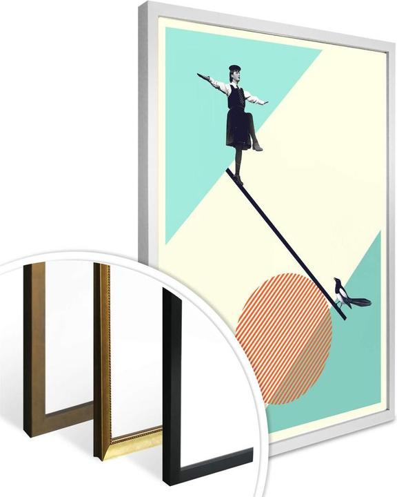 Actual product image Trenddeko B is for Balance (30 x 40 cm)